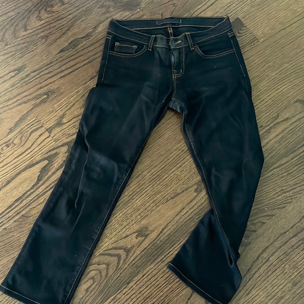 J Brand black jeans. Super flattering